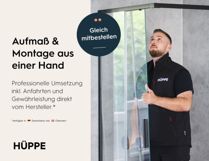 Hüppe Easy Step Duschwanne 215120055 140 x 90 cm, weiß