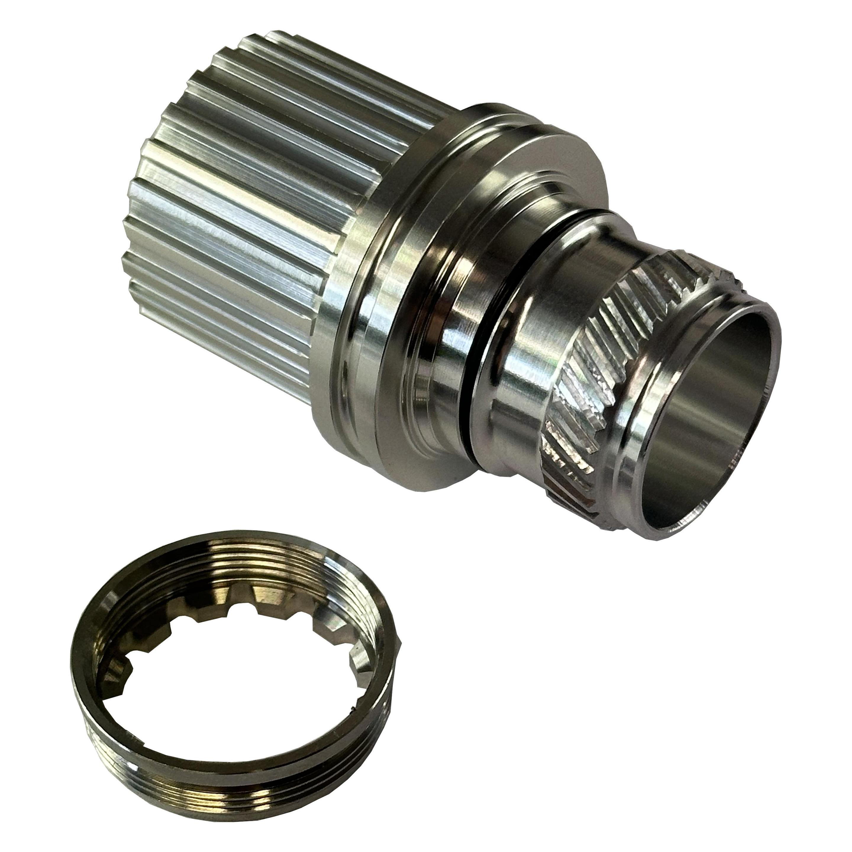 Chris King Freilaufkörper R45, Shimano Microspline ohne Lager, Aluminium, silver (43860297)