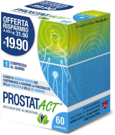 F&F Srl Prostat Act, 60 Compresse