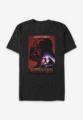 Men's Big & Tall Star Wars Jedi Revenge Tee by Star Wars in Black (Size 2XT)