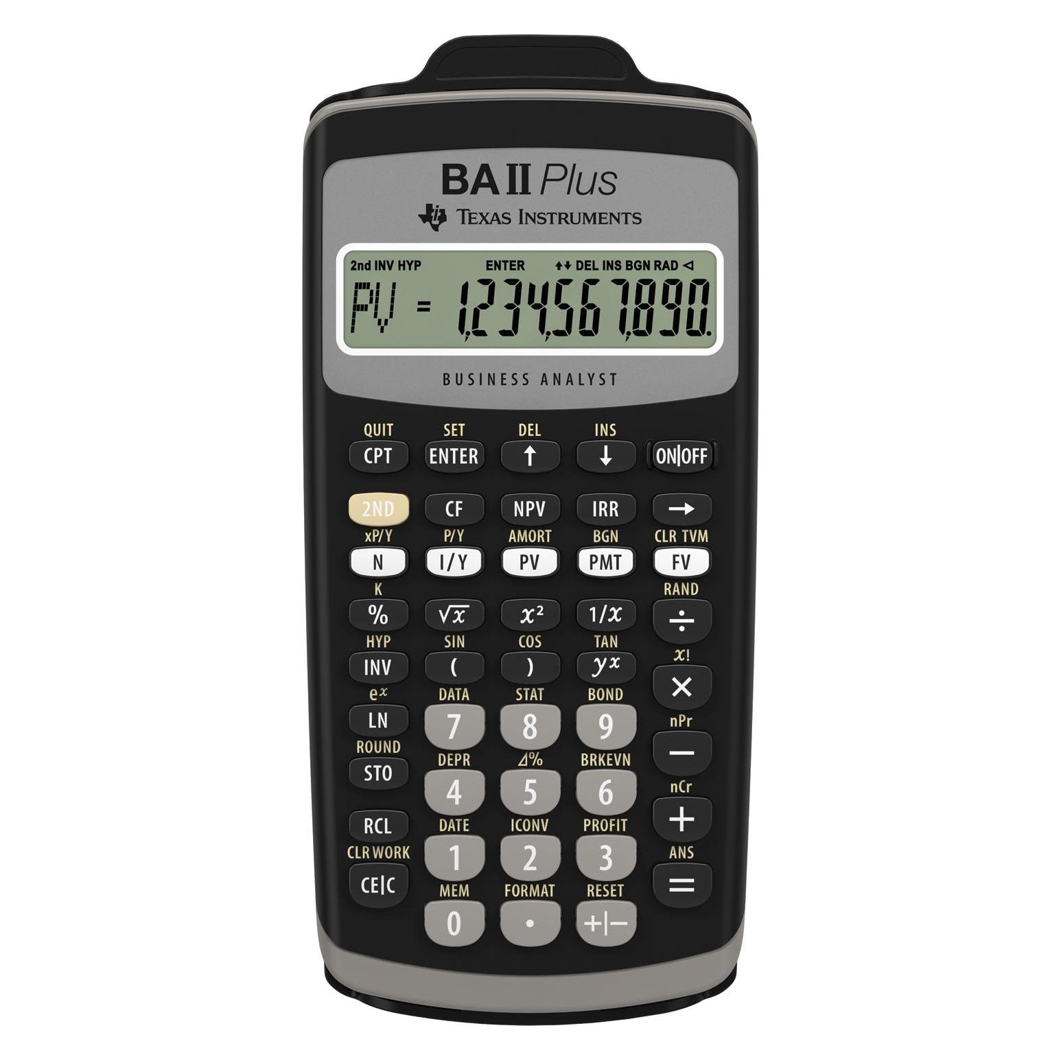 TI BA II Plus (Batteriebetrieb) (IIBAPL)