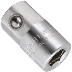 STAHLWILLE 412-1 Bit-Halter Antrieb 6,3mm (1/4') auf 10mm Sechskant - 11180020