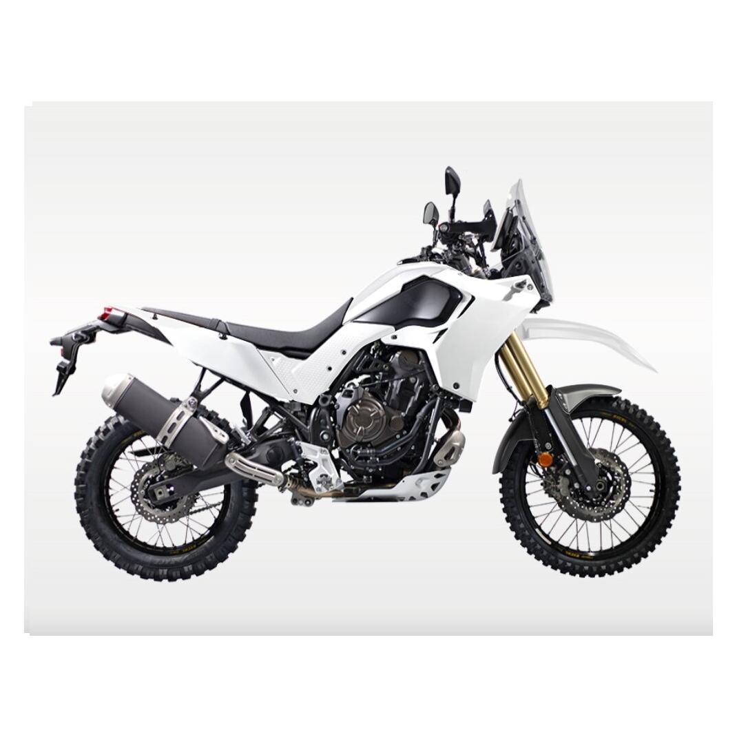 Racetech (RTECH) Komplettes Vorderradkotflügel-Set mit Teleskop-Stossdämpferschutz für Yamaha T7 (Schutzblech vorne) (KITT7F-BN0-024)