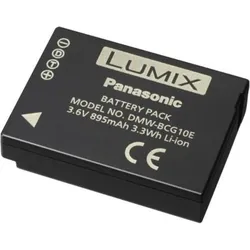 Panasonic Dmw-Bcg10 (Kamera Akku), Kamera Stromversorgung, Schwarz