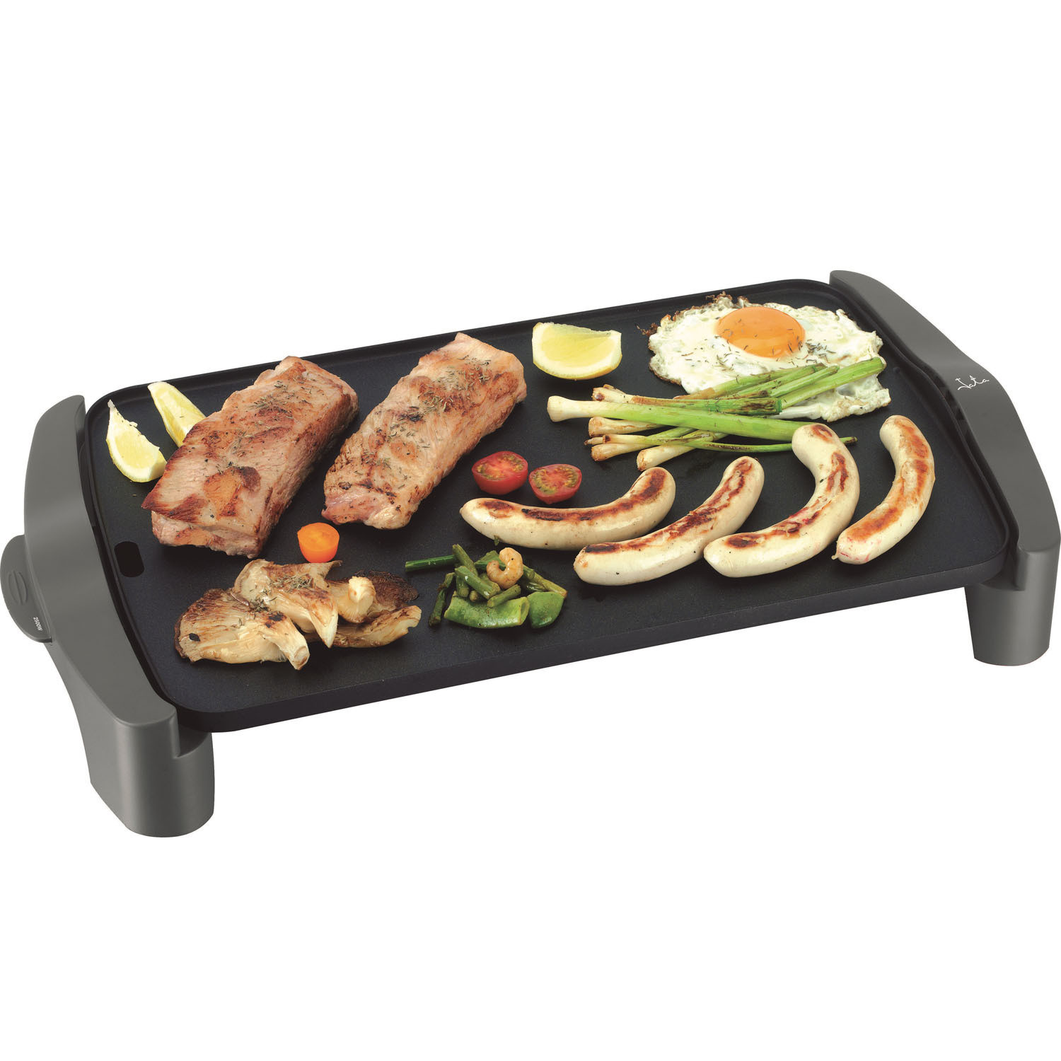 JATA GR555A Elektrische Grill, 2500W, Zwart
