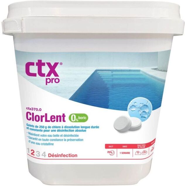 Chlore lent galet 250 g CTX 370 (373) - 5kg