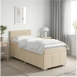 vidaXL, Boxspringbett, Moderner Boxspring (90 x 200 cm)