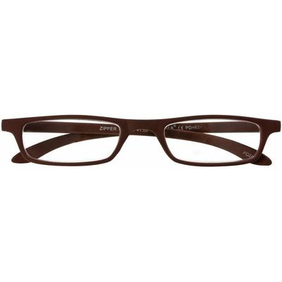 Lesebrille ZIPPER, braun, +1.50 dpt.