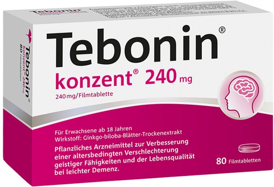 Tebonin konzent 240mg 80stk