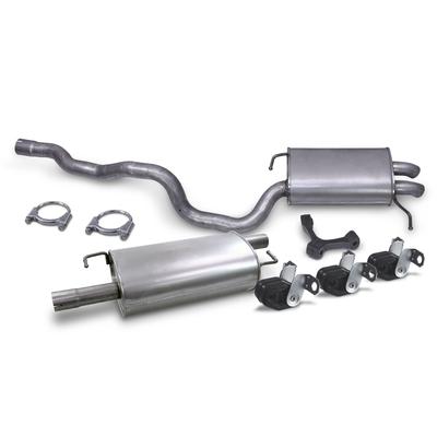 Bestprice Schalldämpfer Set + Montagematerial [Hersteller-Nr. 40978666] für VW