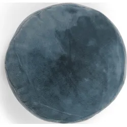 Mads Furry Dekoratives Kissen 45 cm rund blau