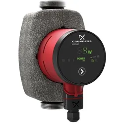 Grundfos Alpha1 Hocheffizienz-Umwälzpumpe 99236218 Edelstahl, 25-40N, 180 mm, 230 V