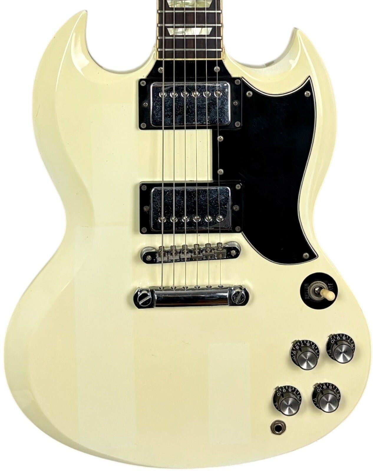 Orville SG 1989-1993   vintage white - Refurbished