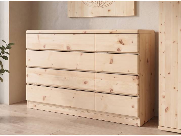 Zirbenkommode „Norbert“ 150 cm Massivholz Zirbe
