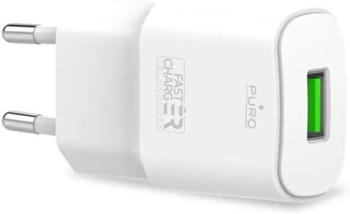 Puro Carregador USB Fast Charging  White 12W - Branco