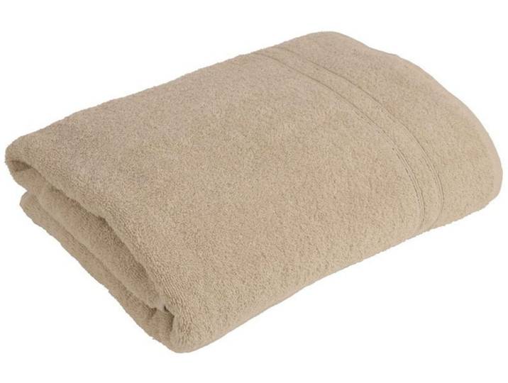 Saunatuch WEWO FASHION 9518ST , beige, B:80cm L:200cm, Frottee, Frottier, Handtücher, Saunatuch, saugstark