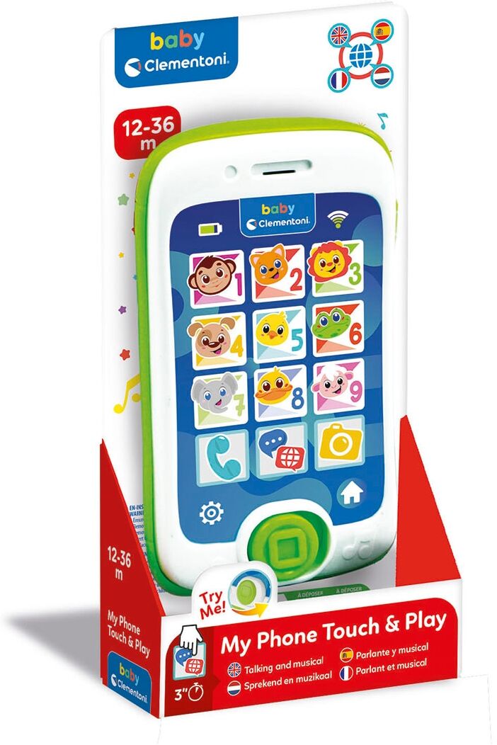 Clementoni Juguete infantil Smartphone toca y juega Baby .