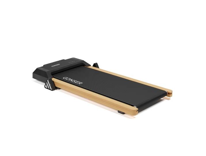 Laufband Walking Pad SUPREME mit Neigungsfunktion natur