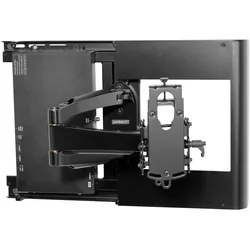 Peerless HA746-STB Hospitality Wandarmhalterung mit STB-Gehäuse für 43 ibis 55i TVS (schwarz) (Wand, 36 kg, 43" - 55"), TV Wandhalterung, Schwarz