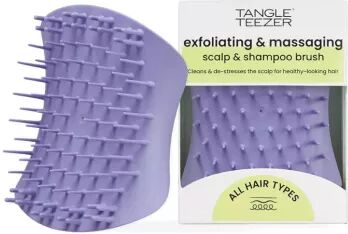 Tangle Teezer Cepillo Exfoliante y de Masaje Lila