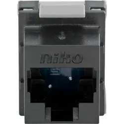 Niko Züblin 650-45051 Ungeschützter RJ45 Stecker UTP Kat. 5E für Bandbreiten bis 100 MHz 65045051