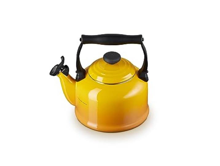 Le Creuset Wasserkessel Tradition, 2,1 l, Emaillierter Stahl, Nectar, 40102026720000