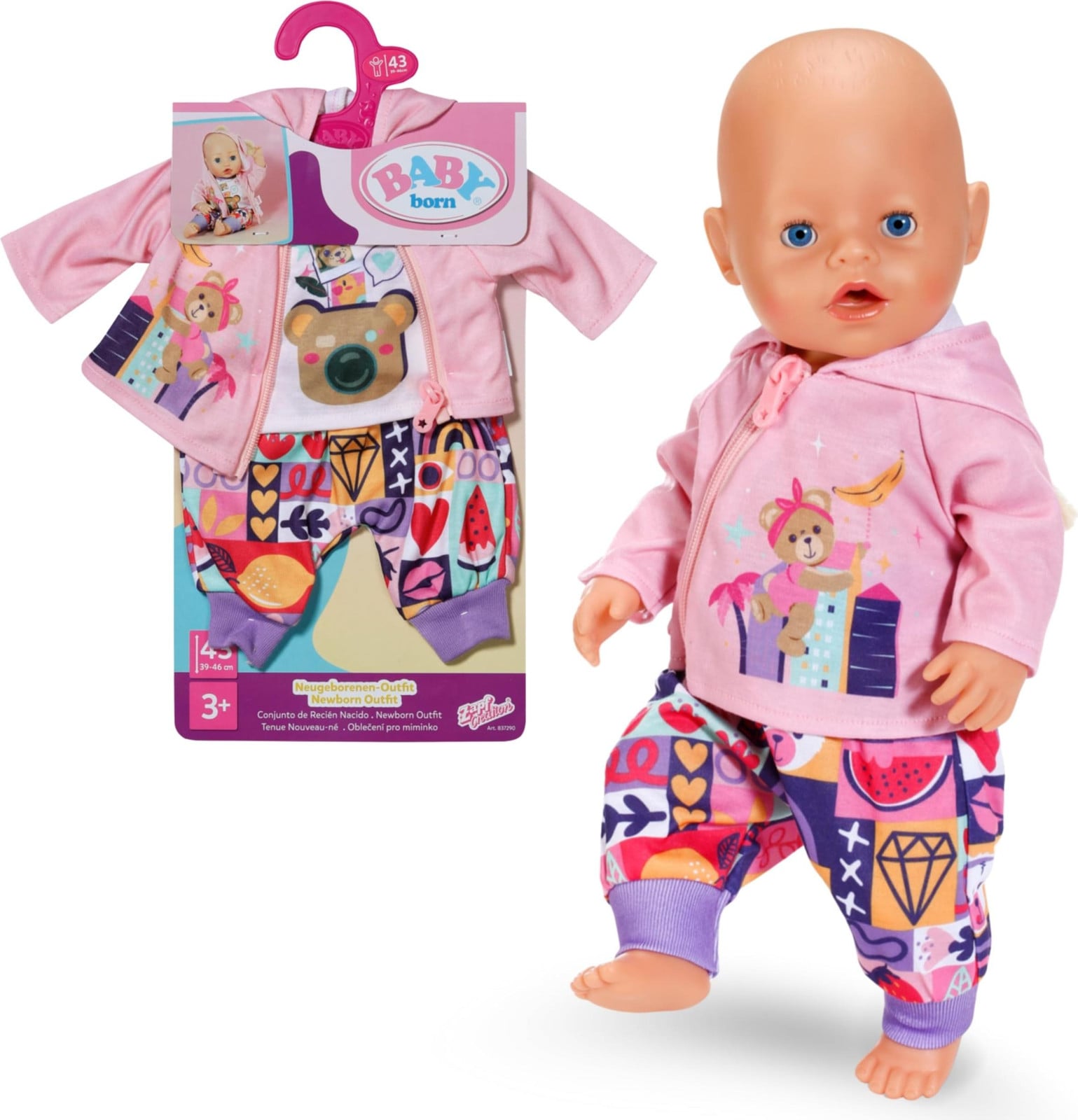 BABY born Outfit voor pasgeborenen