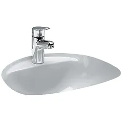 LAUFEN Einbauwaschtisch v. unten Bijou 1 Hahnloch mit.Ü U-Seite, H8112300000001 H8112300000001