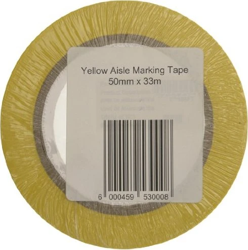 EICHNER Bodenmarkierungsband gelb 5,0 cm x 33,0 m