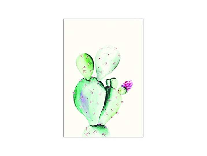Komar Wandbild Prickly Pear Watercolor Poster, Bild, Wohnzimmer, Schlafzimmer, Dekoration, Kunstdruck ohne Rahmen P070A-30x40 Größe: 30 x 40 cm (Breite x Höhe)