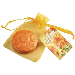 Schafmilchseife - Blume Mandarine im Organza
