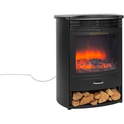 KlarsteinBormio S Smart Elektrokamin 950/1800W Thermostat WochentimerSchwarz