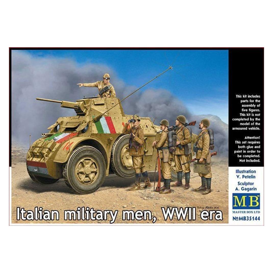 Master Box Italian military men,WWII era (MB35144)