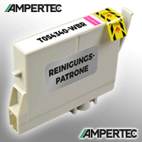 Ampertec Kompatible Reinigungspatrone für Epson C13T054340 magenta