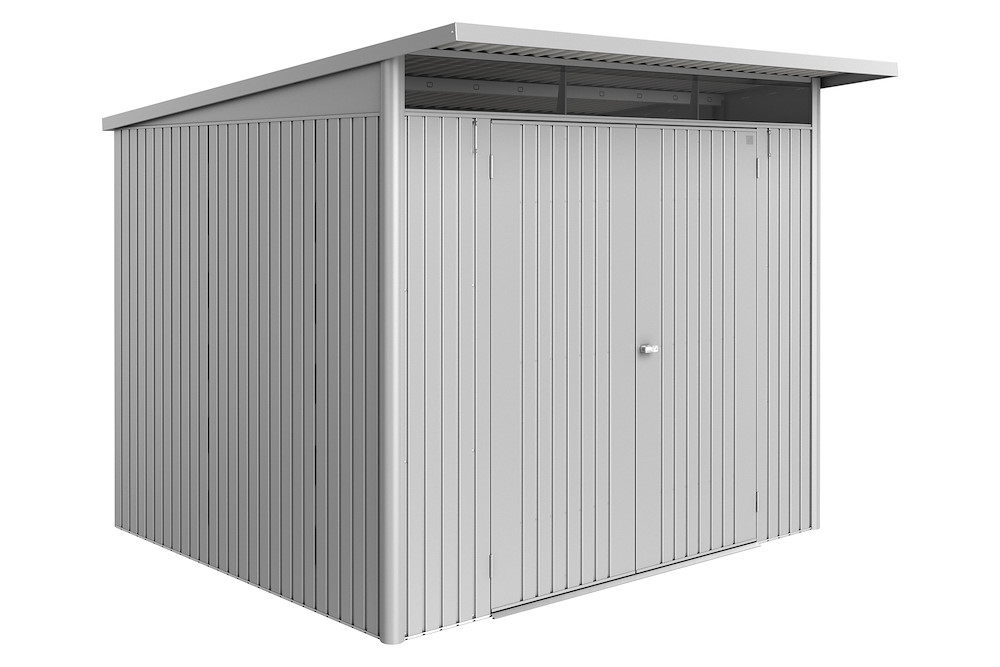 BIOHORTGARTE GH AvantGarde ECO A6 silber-metallic Doppeltür 16950079