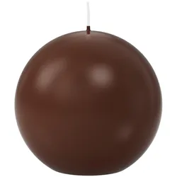 Wiedemann Kerzen Kugelkerzen Kastanie Braun Ø 100 mm, 6 Stück