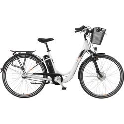 Telefunken Alu City E-Bike 28" Multitalent RC840 7-Gang Nabenschaltung reinweiß