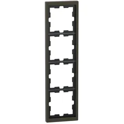 Merten Rahmen 4f.moccamet MEG4040-6552
