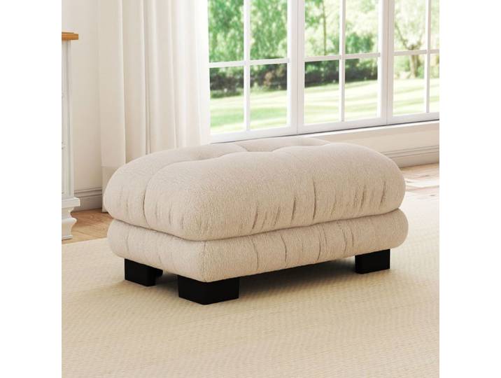 Canapé modulable Paris chenille marron clair