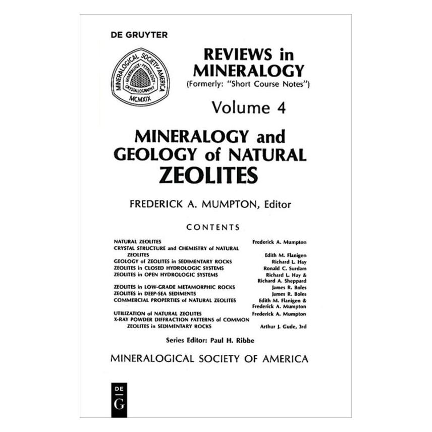 De Gruyter Mineralogy and Geology of Natural Zeolites (Englisch, David L. Bish, Fred A. Mumpton) (55984289)