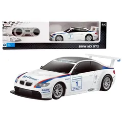 BMW M3 GT2 Sportwagen ferngesteuertes Auto RC Weiß 1:24