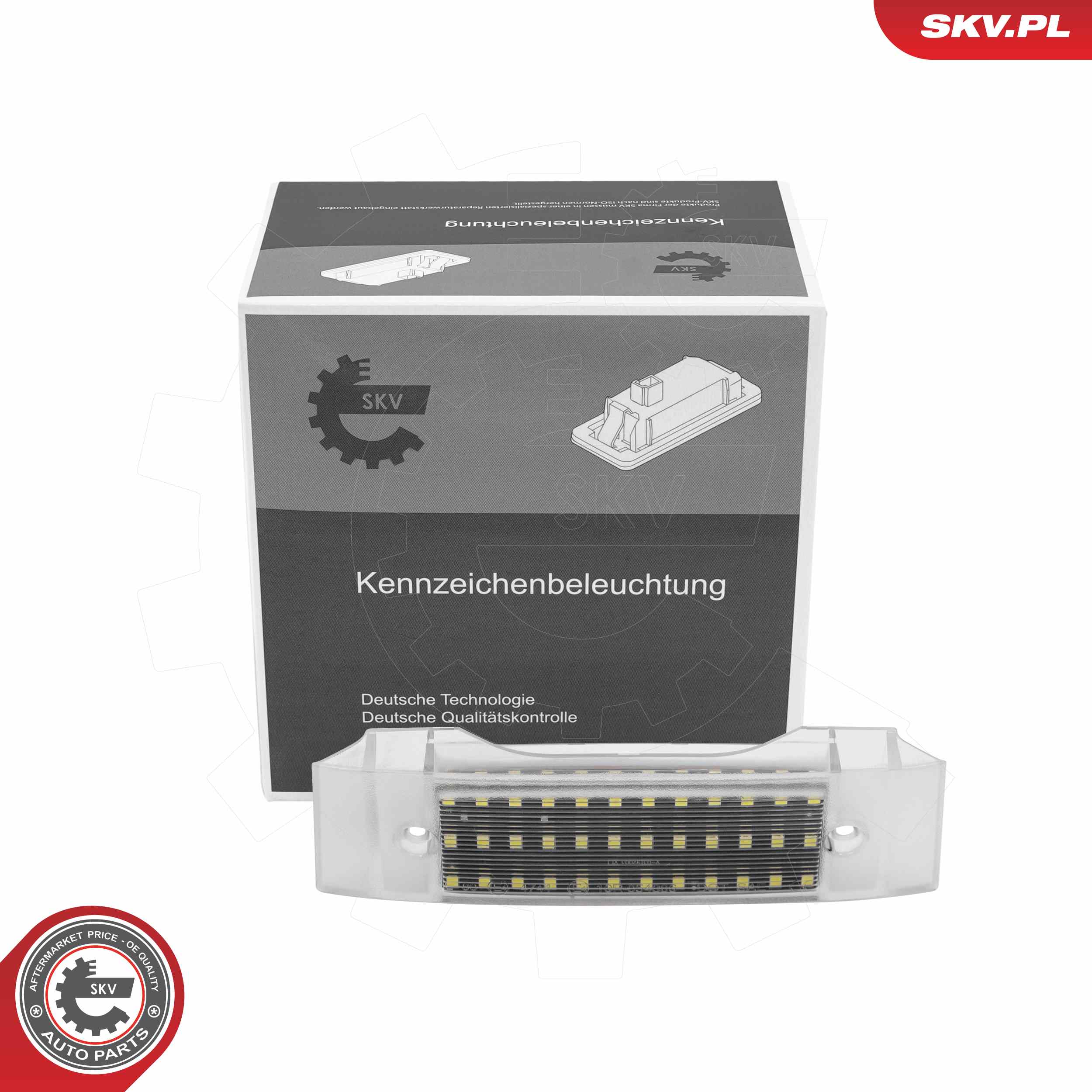 Esen Skv Kennzeichenleuchte 72skv596 Für Opel Renault