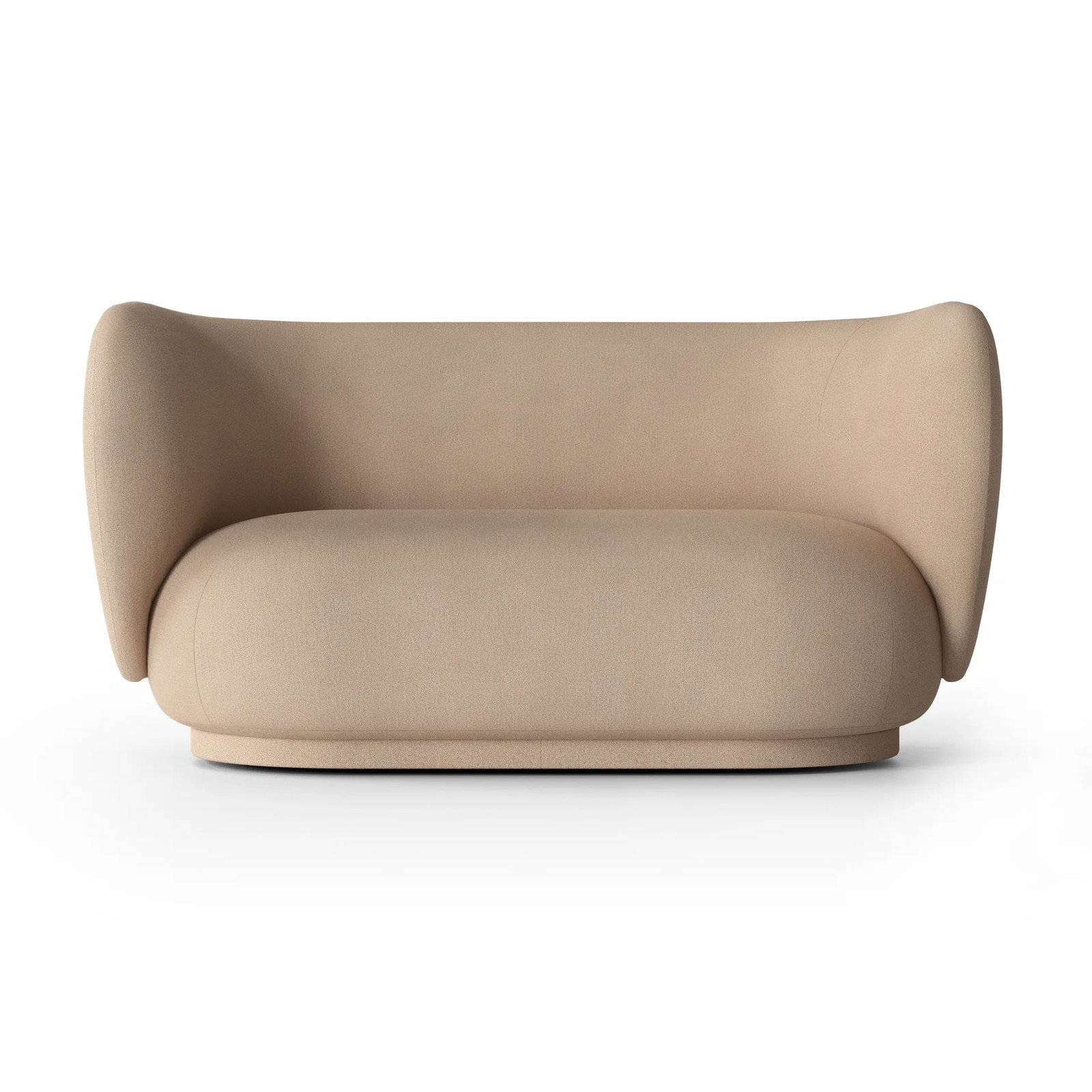 Ferm Living Rico 2-zits bank in Brushed sand