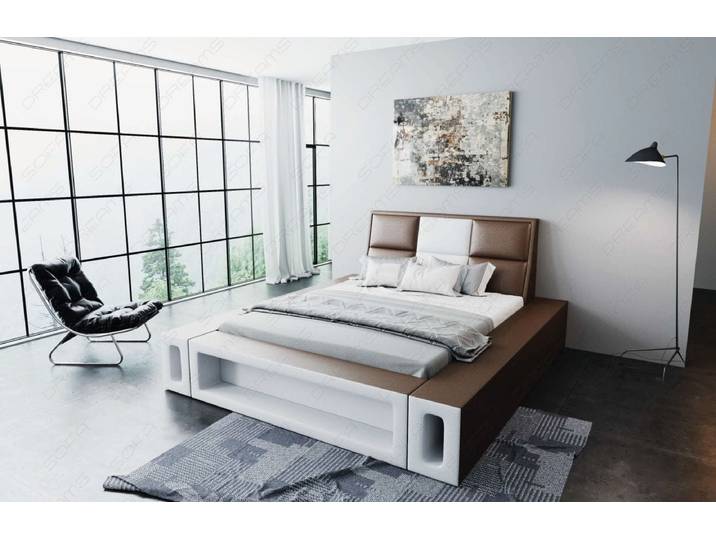 Wasserbett Venosa mit LED und großen Seitenboxen