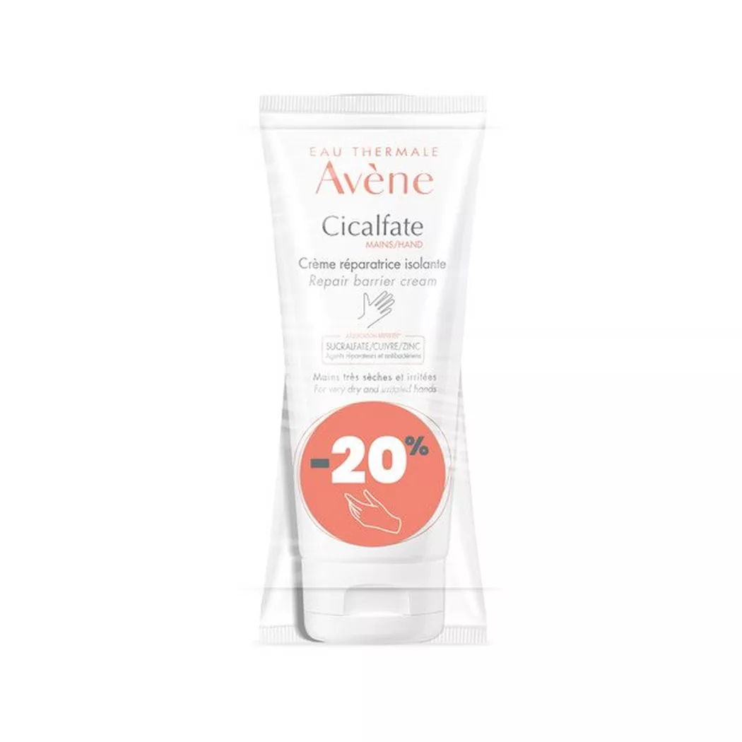 Avene - Cicalfate Handcreme Duo,  Cicalfate Handcreme Duo, 2x100 ml, Weiss