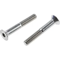 RS PRO, Schrauben, A2s/steel hex skt csk head screw,M8x40mm