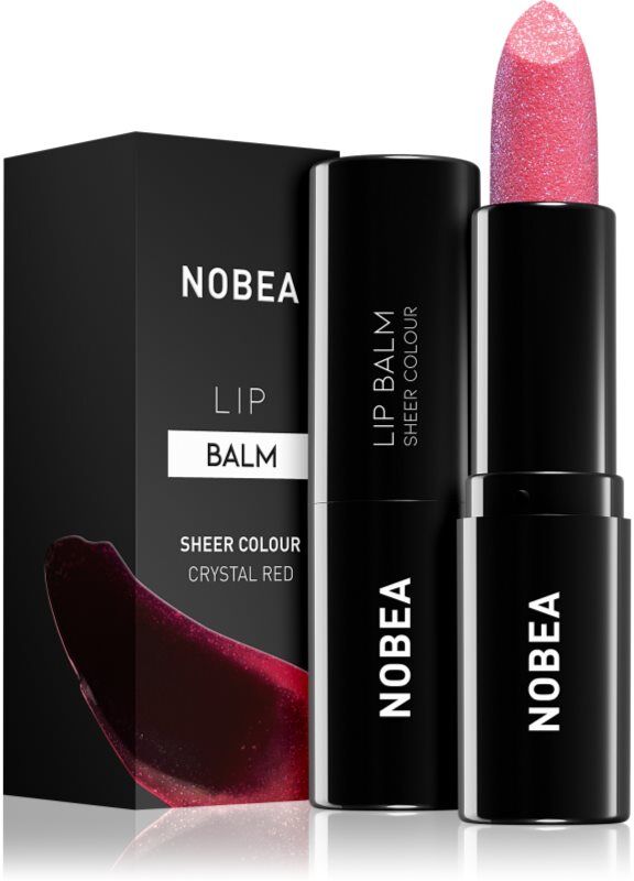 NOBEA Day-to-Day Lip Balm moisturising lip balm shade Crystal red 3 g