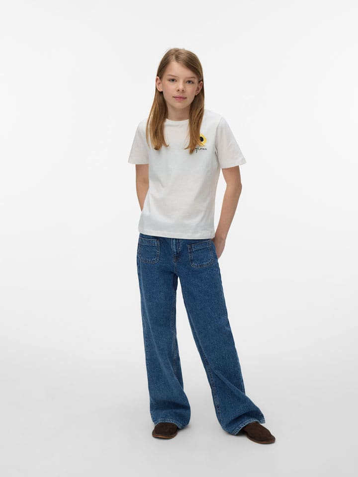 Vero Moda Girl Shirt "Ulla" in Creme - 122/128