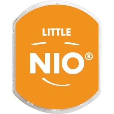 COLOP little NIO Ersatz-Stempelkissen, Packung mit 2 Stempelkissen, shiny orange