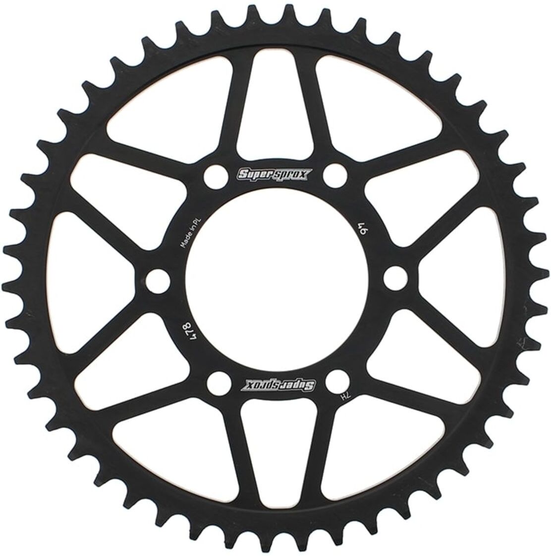 Hintere Zahnstange SUPERSPROX RFE-478:46-BLK
